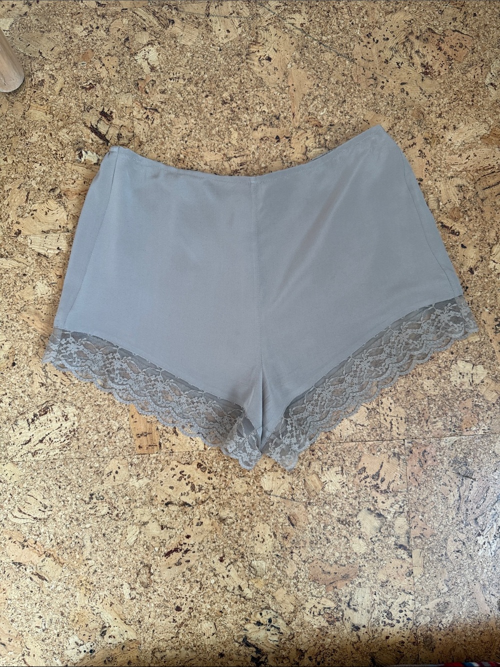 STAUD Lace Trim shorts
